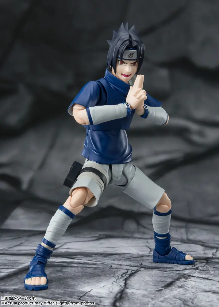 Naruto S.H. Figuarts Action Figure Sasuke Uchiha -Ninja Prodigy of the Uchiha Clan Bloodline- 13 cm product photo