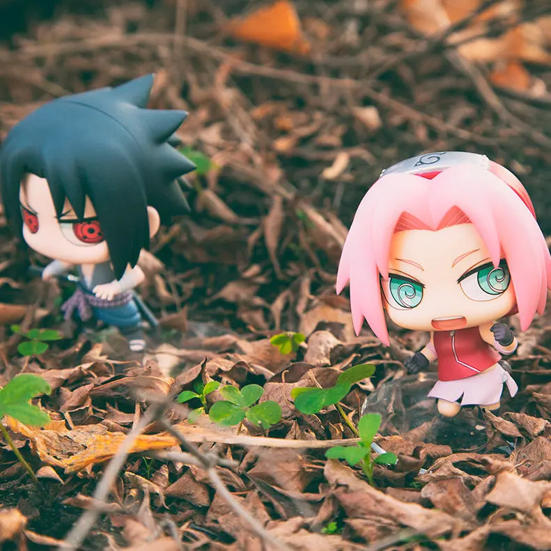 Naruto Sakura and Sasori pack 2 figures 7cm product photo