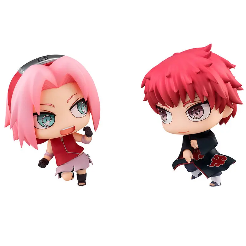 Naruto Sakura and Sasori pack 2 figures 7cm product photo