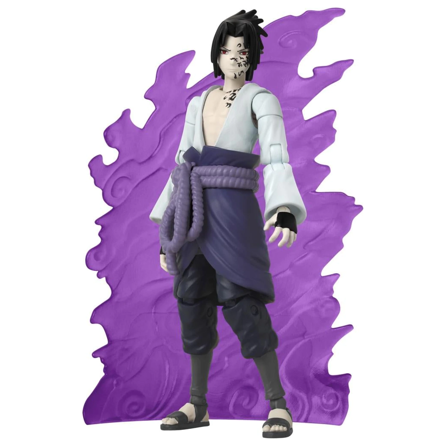 NARUTO Sasuke with transf. effect Figure Anime Heroes Beyond 17cm product photo