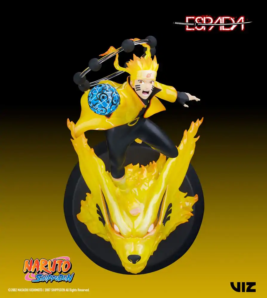 Naruto Shippuden PVC Magnet Statue 1/8 Naruto Uzumaki & Kurama 28 cm product photo