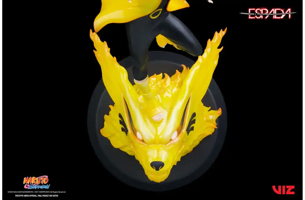 Naruto Shippuden PVC Magnet Statue 1/8 Naruto Uzumaki & Kurama 28 cm product photo