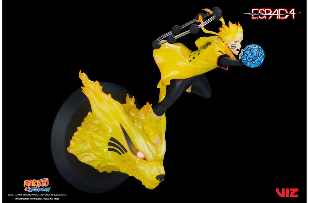 Naruto Shippuden PVC Magnet Statue 1/8 Naruto Uzumaki & Kurama 28 cm product photo