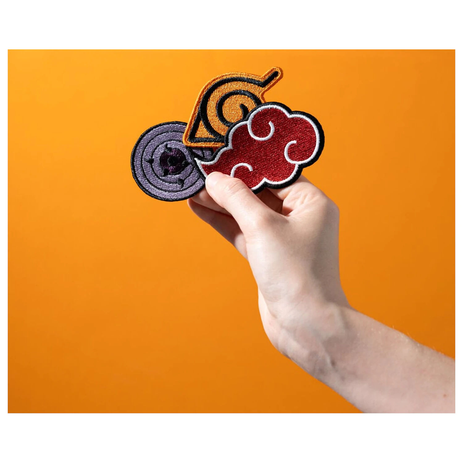 Naruto Shippuden set of 3 patches product photo