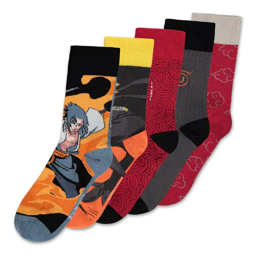 Naruto Shippuden Socks 5-Pack 35-38 product photo