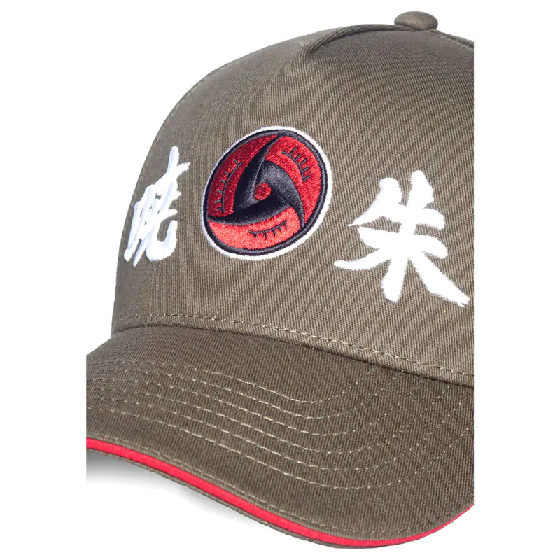 Naruto Shippuden Curved Bill Cap Akatsuki Clan termékfotó