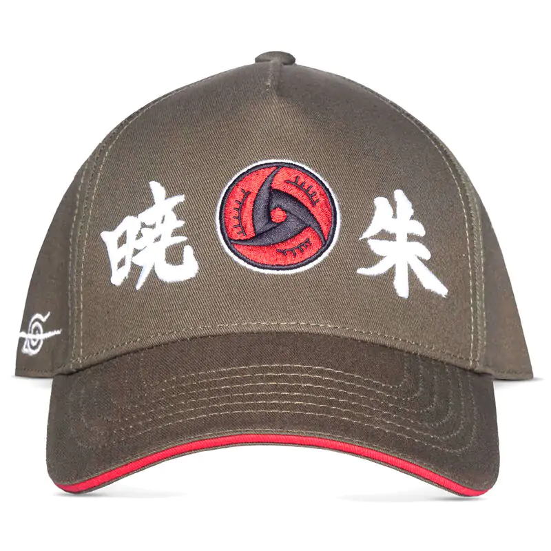 Naruto Shippuden Curved Bill Cap Akatsuki Clan termékfotó