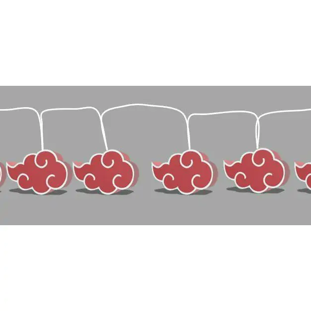 Naruto Shippuden Fairy lights Akastuki 200 cm product photo