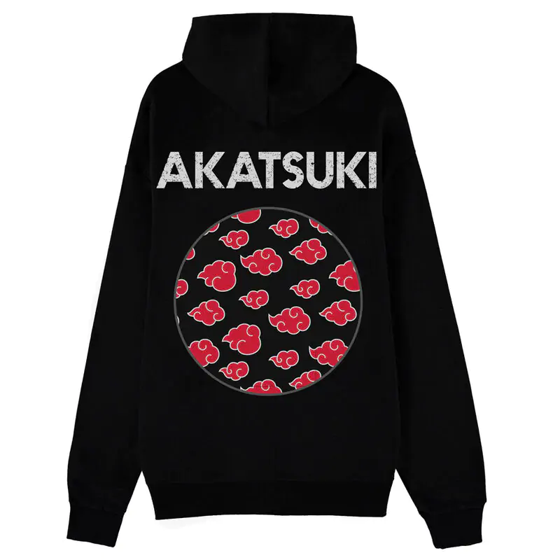Naruto Shippuden Akatsuki Symbols zipper hoodie product photo