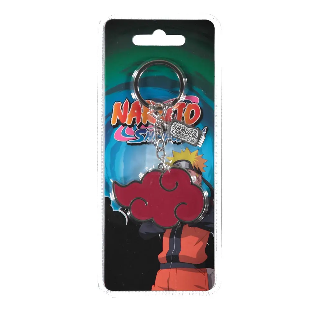 Naruto Shippuden Metal Keychain Akatsuki-Clan termékfotó