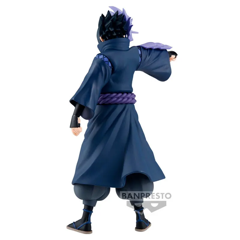 Naruto Shippuden Animation 20Th Anniversary Costume Sasuke Uchiha figure 16cm product photo