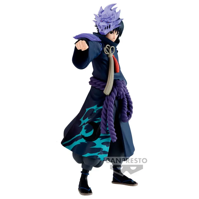 Naruto Shippuden Animation 20Th Anniversary Costume Sasuke Uchiha figure 16cm product photo