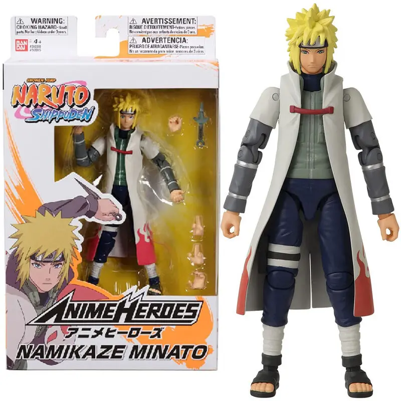 Naruto Shippuden Anime Heroes Namikaze Minato figure 15cm product photo