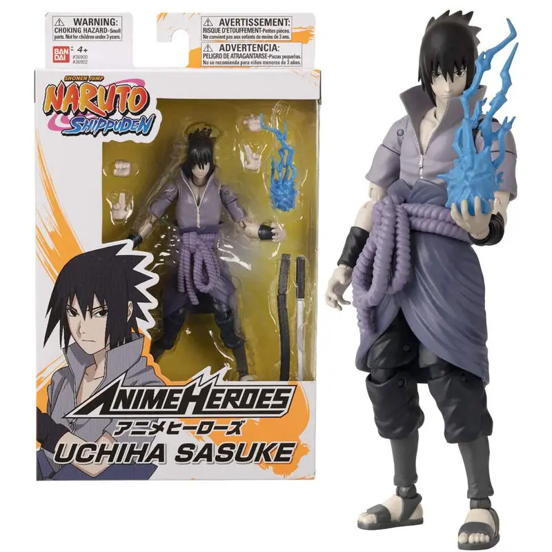 Naruto Shippuden Anime Heroes Uchiha Sasuke figure 15cm product photo