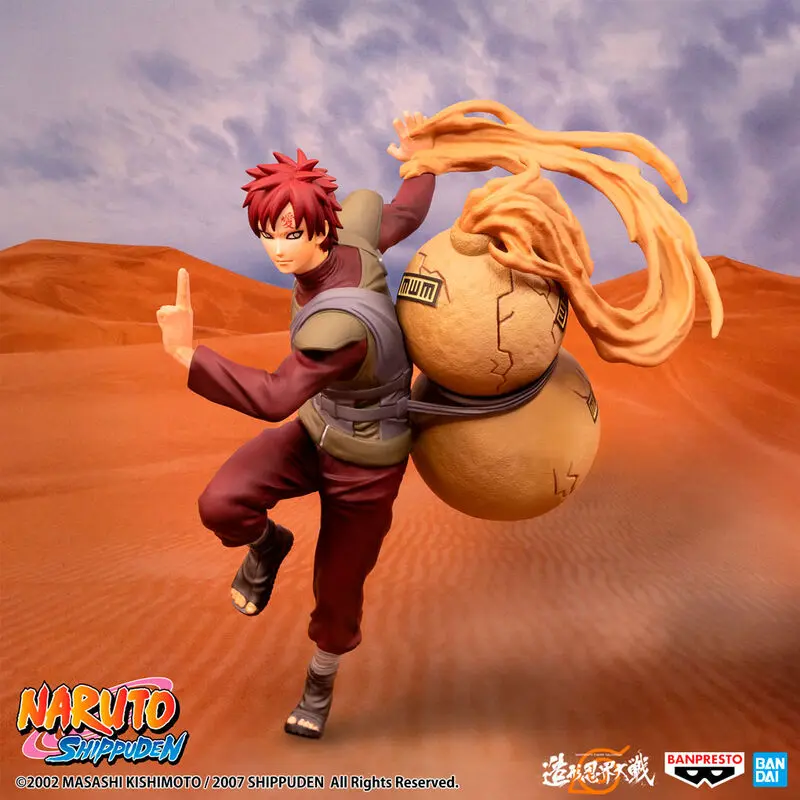 Naruto Shippuden Banpresto F Colosseum Gara figure 12cm termékfotó