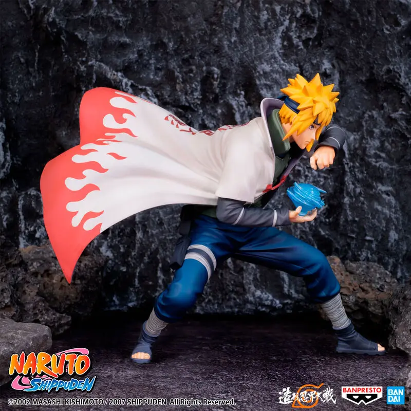 Naruto Shippuden Banpresto F Colosseum Namikaze Minato figure 12cm termékfotó