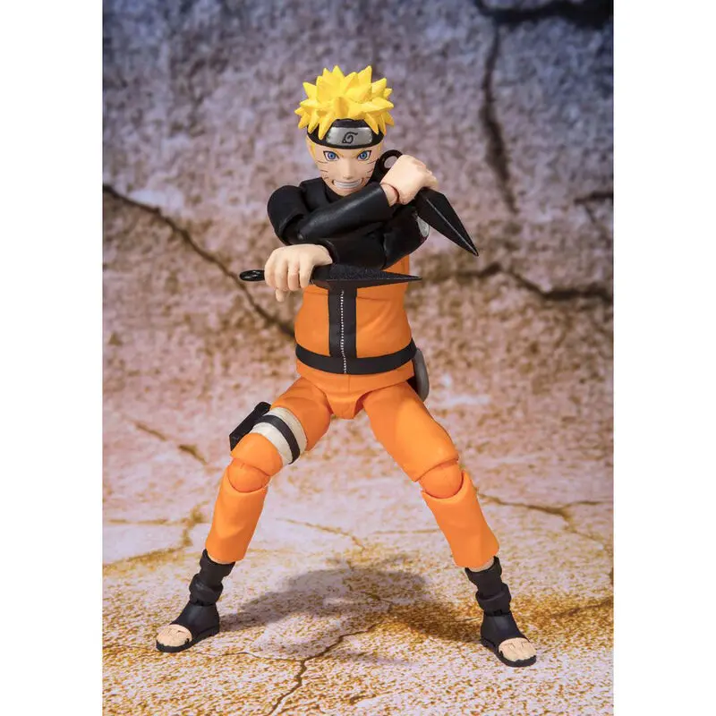 Naruto Shippuden S.H. Figuarts Action Figure Naruto Uzumaki (Best Selection) (New Package Ver) 14 cm product photo