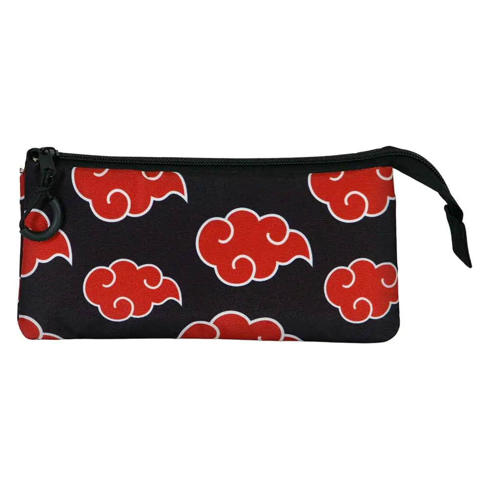 Naruto Shippuden Clouds triple pencil case product photo