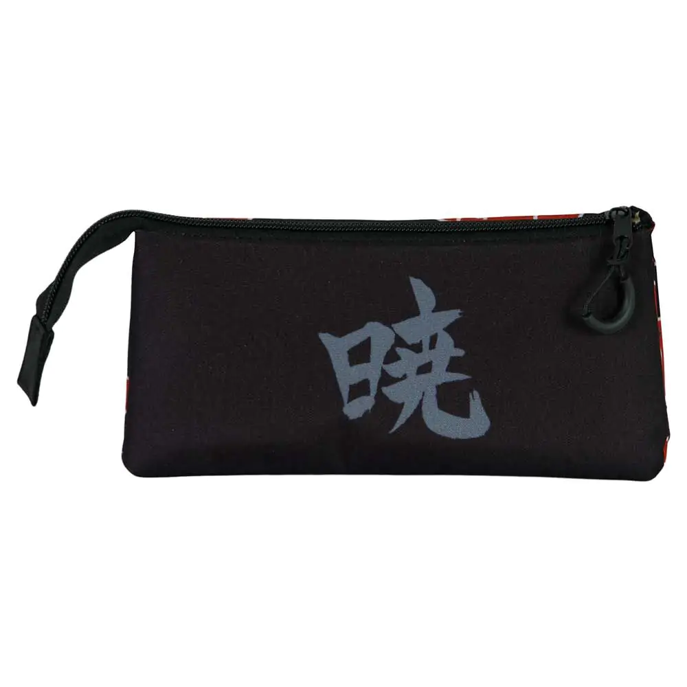 Naruto Shippuden Clouds triple pencil case product photo