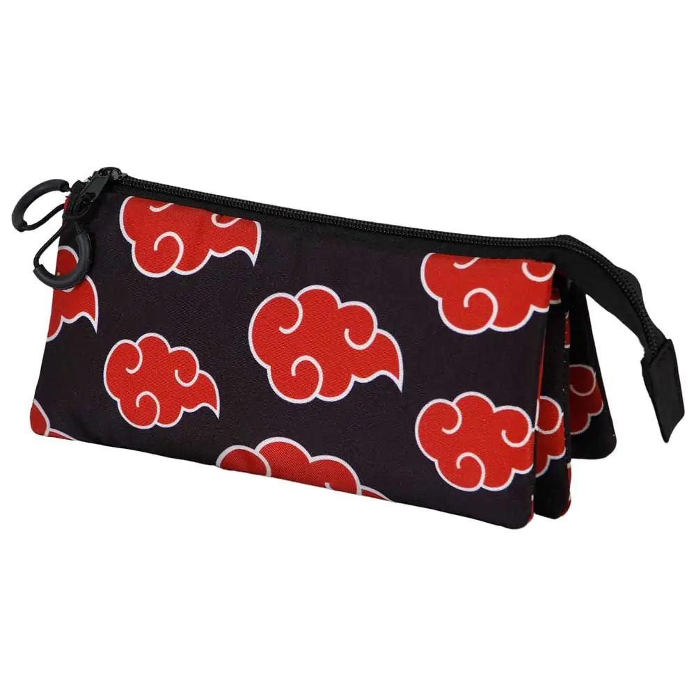 Naruto Shippuden Clouds triple pencil case product photo