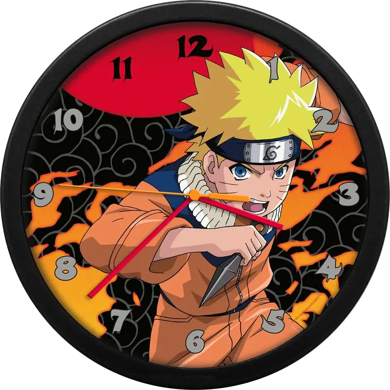 Naruto Shippuden wall clock termékfotó