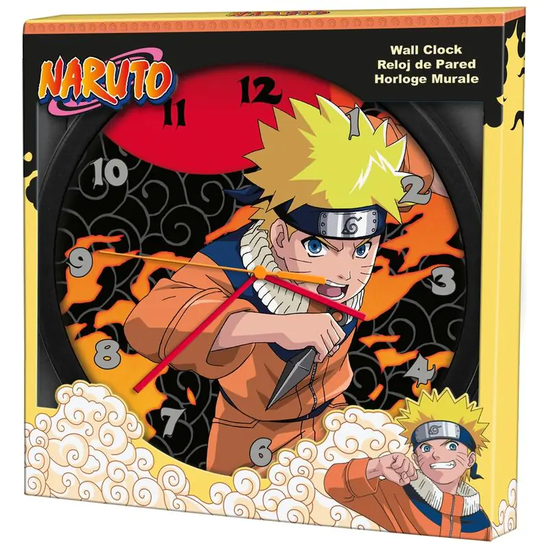 Naruto Shippuden wall clock termékfotó