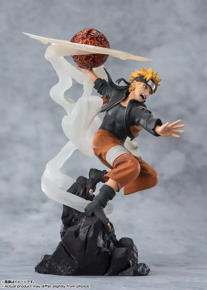 Naruto Shippuden Figuarts ZERO Extra Battle PVC Statue Naruto Uzumaki-Sage Art: Lava Release Rasenshuriken 24 cm product photo