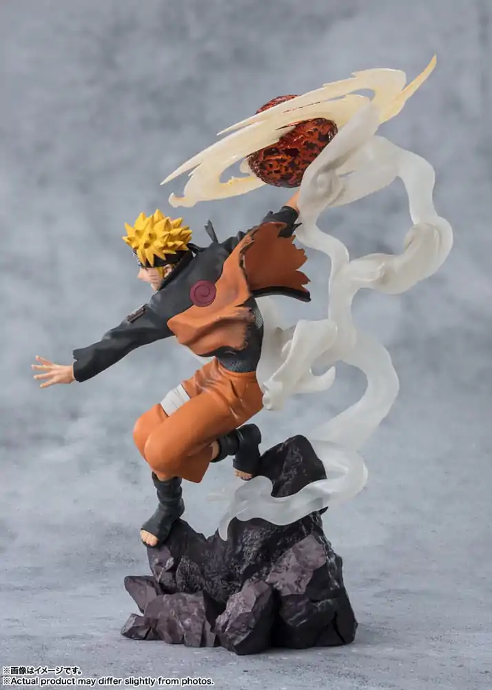 Naruto Shippuden Figuarts ZERO Extra Battle PVC Statue Naruto Uzumaki-Sage Art: Lava Release Rasenshuriken 24 cm product photo