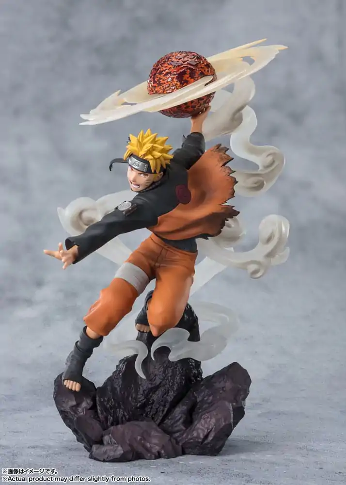 Naruto Shippuden Figuarts ZERO Extra Battle PVC Statue Naruto Uzumaki-Sage Art: Lava Release Rasenshuriken 24 cm product photo