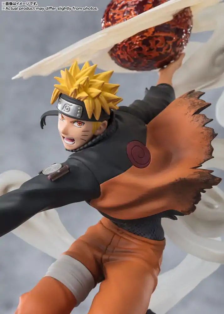 Naruto Shippuden Figuarts ZERO Extra Battle PVC Statue Naruto Uzumaki-Sage Art: Lava Release Rasenshuriken 24 cm product photo