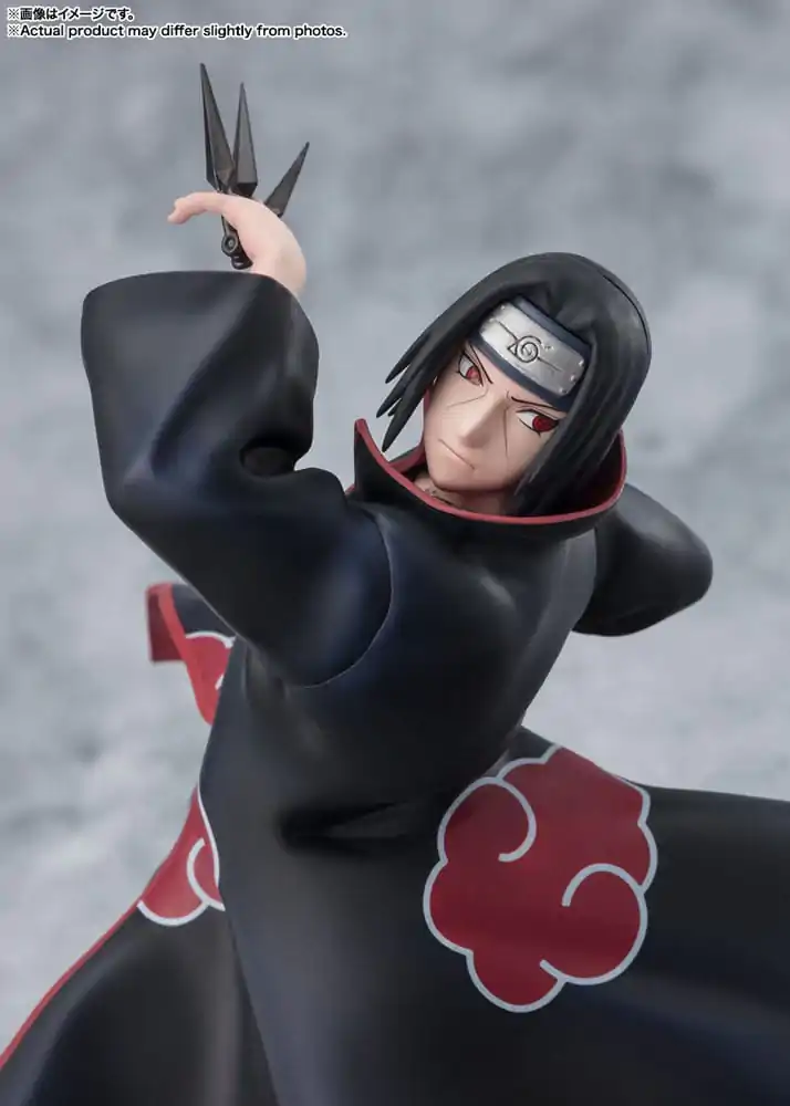 Naruto Shippuden FiguartsZERO Extra Battle PVC Statue Itachi Uchiha -The Light &amp; Dark of the Mangekyo Sharingan- 24 cm product photo