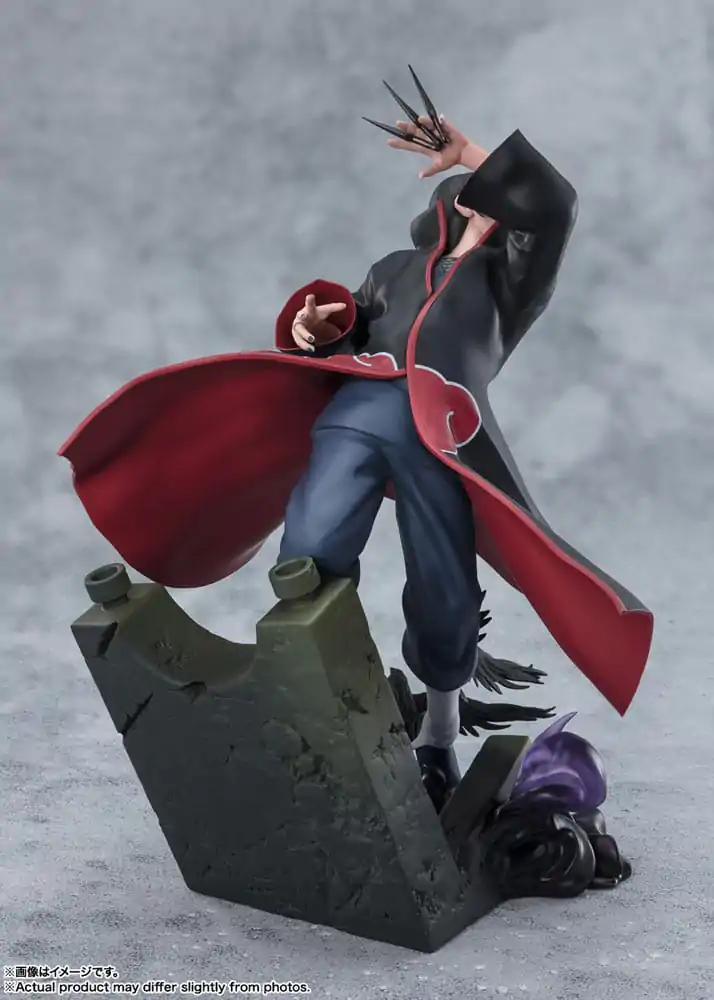 Naruto Shippuden FiguartsZERO Extra Battle PVC Statue Itachi Uchiha -The Light &amp; Dark of the Mangekyo Sharingan- 24 cm product photo