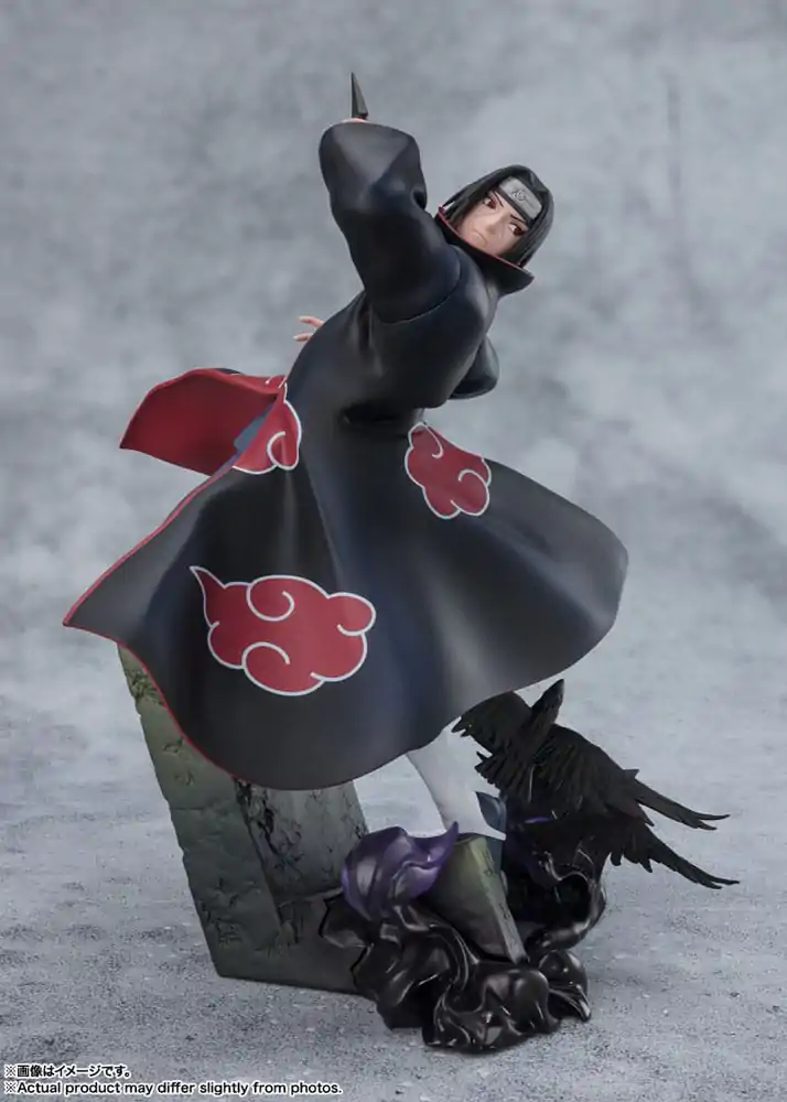 Naruto Shippuden FiguartsZERO Extra Battle PVC Statue Itachi Uchiha -The Light &amp; Dark of the Mangekyo Sharingan- 24 cm product photo