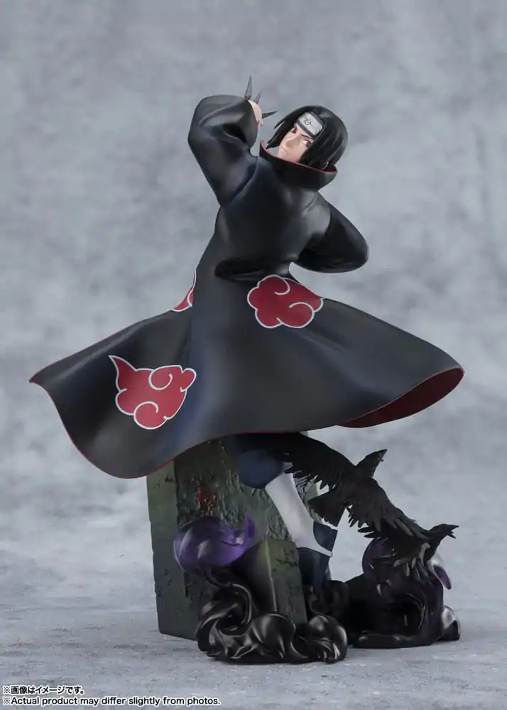 Naruto Shippuden FiguartsZERO Extra Battle PVC Statue Itachi Uchiha -The Light &amp; Dark of the Mangekyo Sharingan- 24 cm product photo