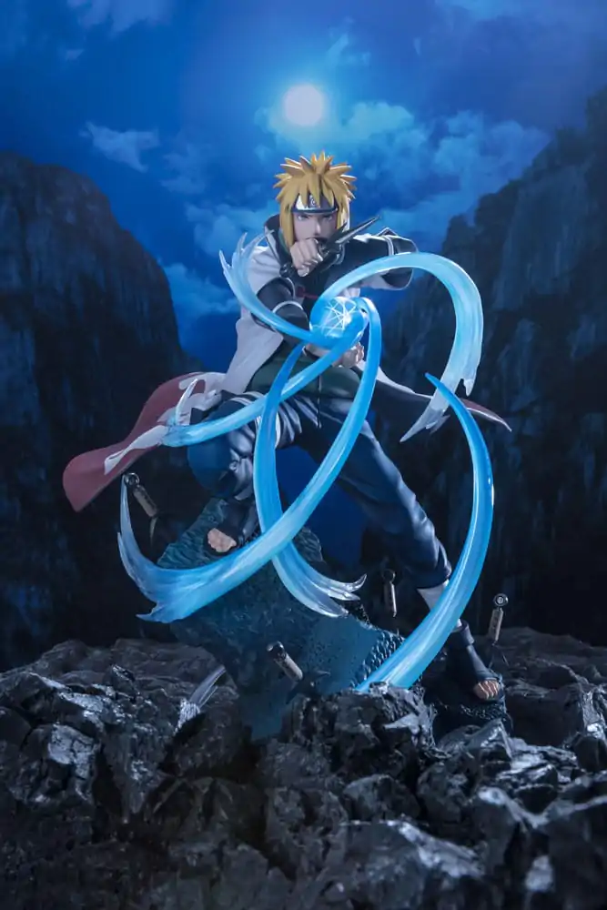 Naruto Shippuden FiguartsZERO Extra Battle PVC Statue Minato Namikaze-Rasengan- 20 cm termékfotó