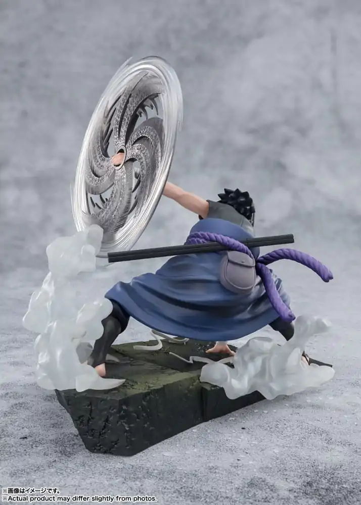 Naruto Shippuden FiguartsZERO Extra Battle PVC Statue Sasuke Uchiha -The Light &amp; Dark of the Mangekyo Sharingan- 20 cm product photo