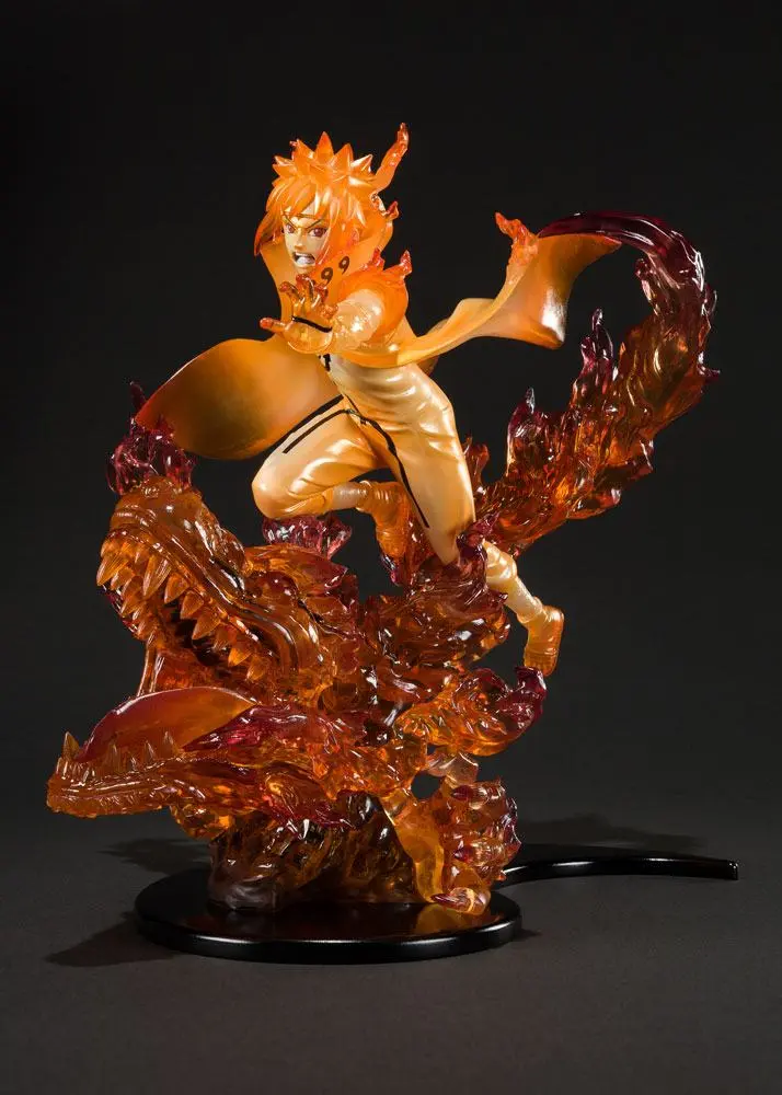 Naruto Shippuden FiguartsZERO PVC Statue Minato Namikaze (Kurama) Kizuna Relation 22 cm product photo