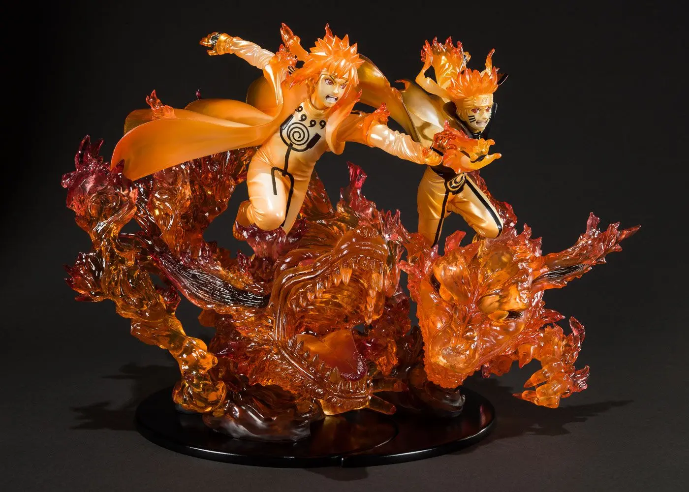 Naruto Shippuden FiguartsZERO PVC Statue Minato Namikaze (Kurama) Kizuna Relation 22 cm product photo