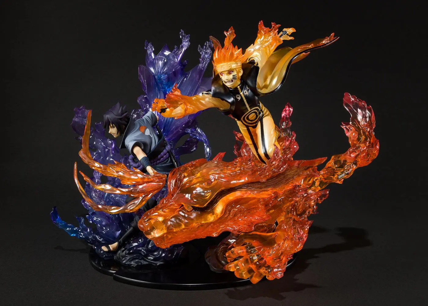 Naruto Shippuden FiguartsZERO PVC Statue Naruto Uzumaki (Kurama) Kizuna Relation 21 cm product photo