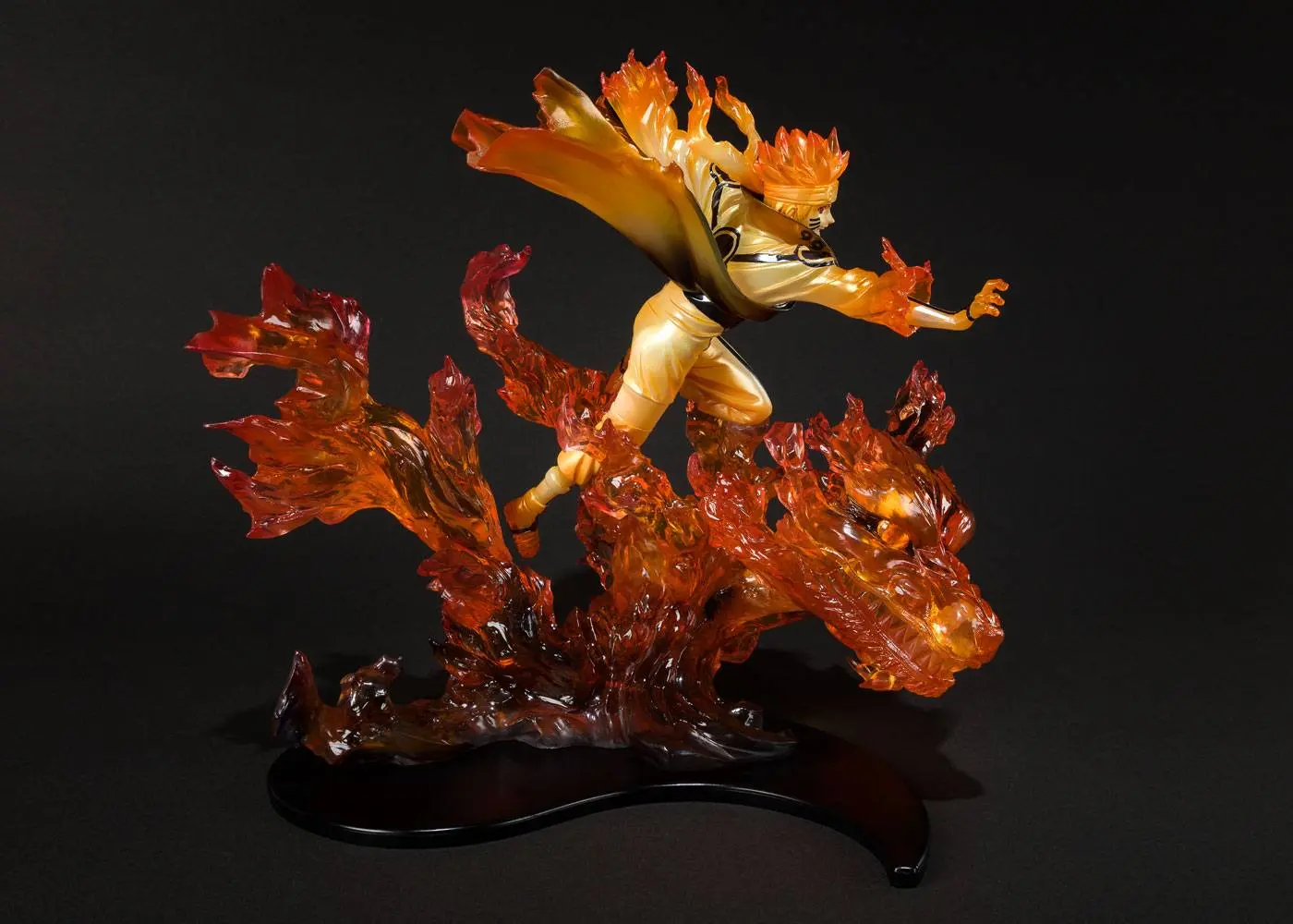 Naruto Shippuden FiguartsZERO PVC Statue Naruto Uzumaki (Kurama) Kizuna Relation 21 cm product photo