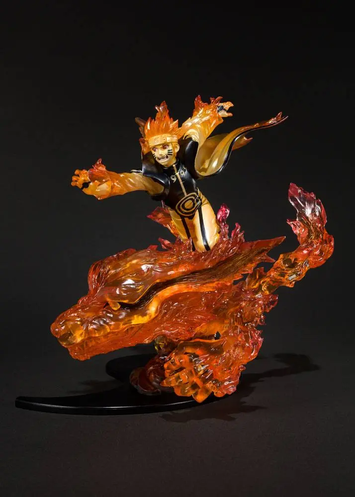 Naruto Shippuden FiguartsZERO PVC Statue Naruto Uzumaki (Kurama) Kizuna Relation 21 cm product photo