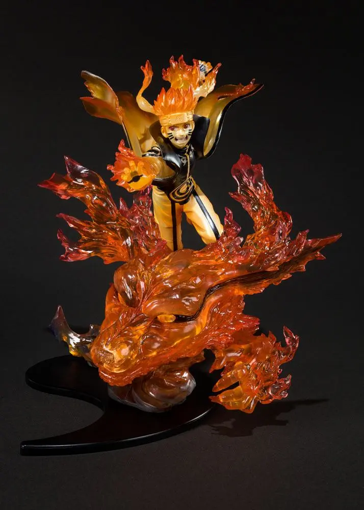 Naruto Shippuden FiguartsZERO PVC Statue Naruto Uzumaki (Kurama) Kizuna Relation 21 cm product photo