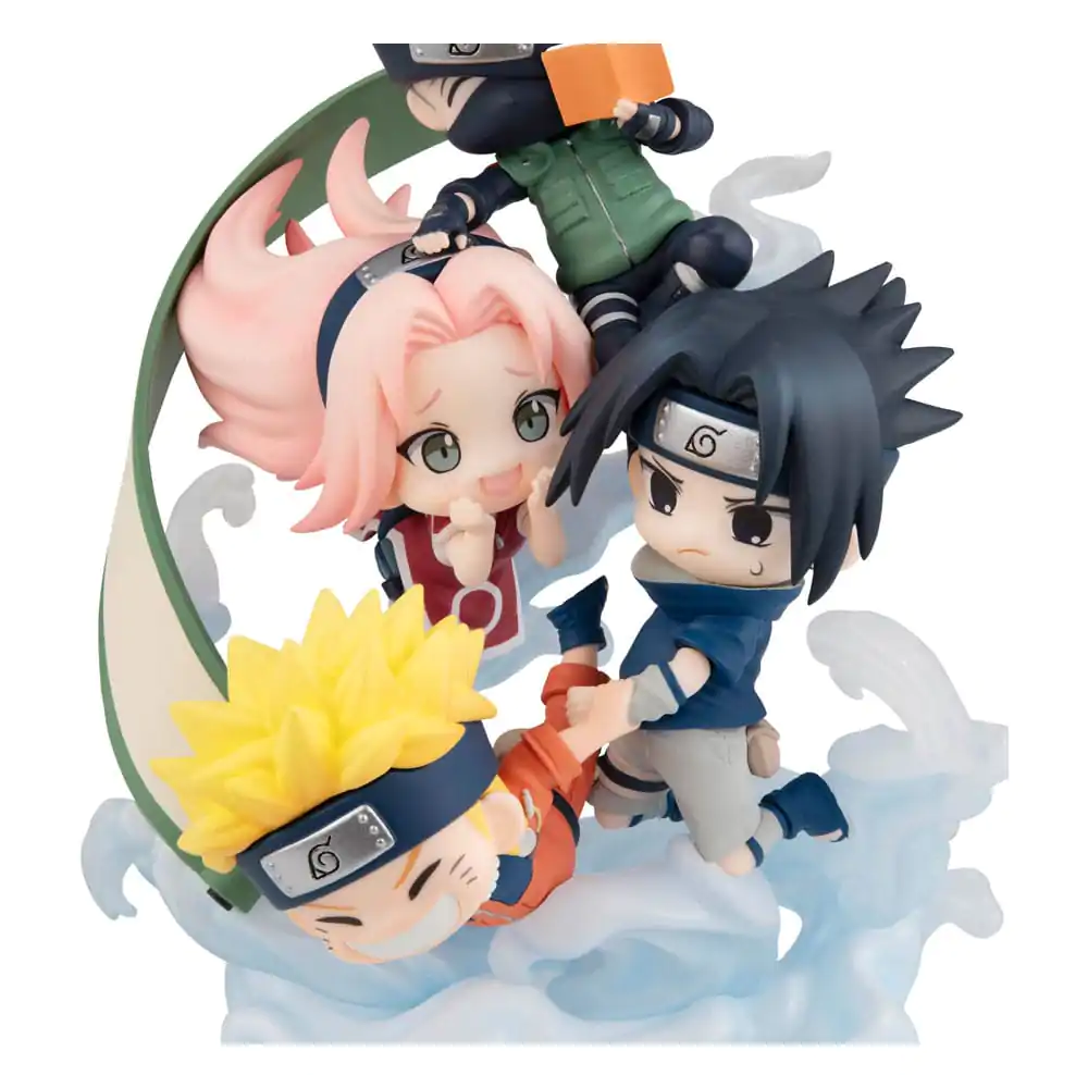 Naruto Shippuden FigUnity PVC Mini Statue Gather here, Team 7 13 cm product photo