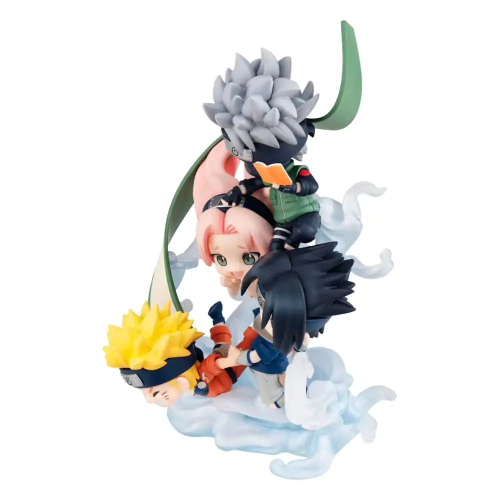 Naruto Shippuden FigUnity PVC Mini Statue Gather here, Team 7 13 cm product photo