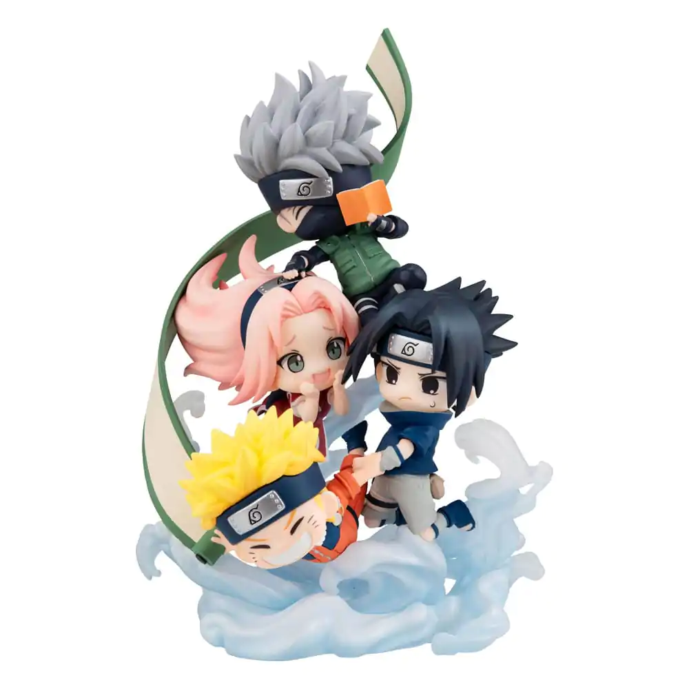 Naruto Shippuden FigUnity PVC Mini Statue Gather here, Team 7 13 cm product photo