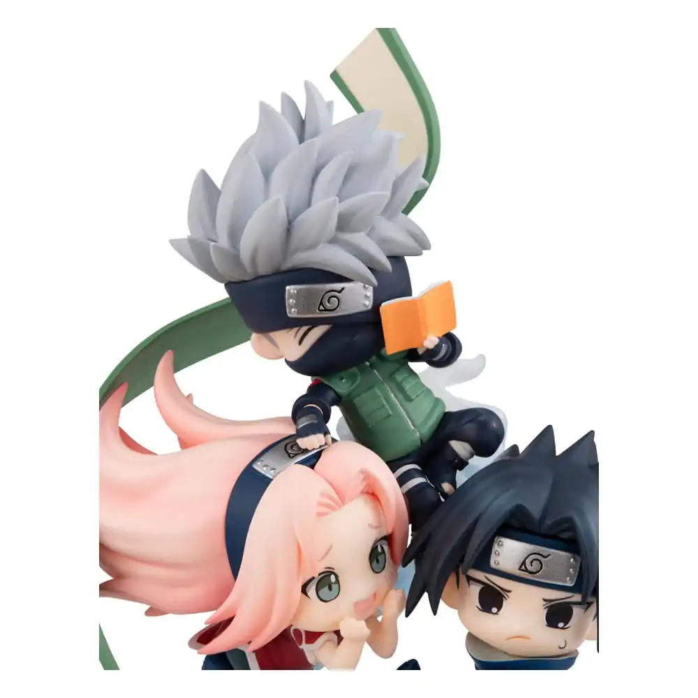 Naruto Shippuden FigUnity PVC Mini Statue Gather here, Team 7 13 cm product photo