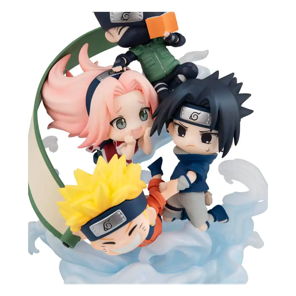 Naruto Shippuden FigUnity PVC Mini Statue Gather here, Team 7 13 cm product photo