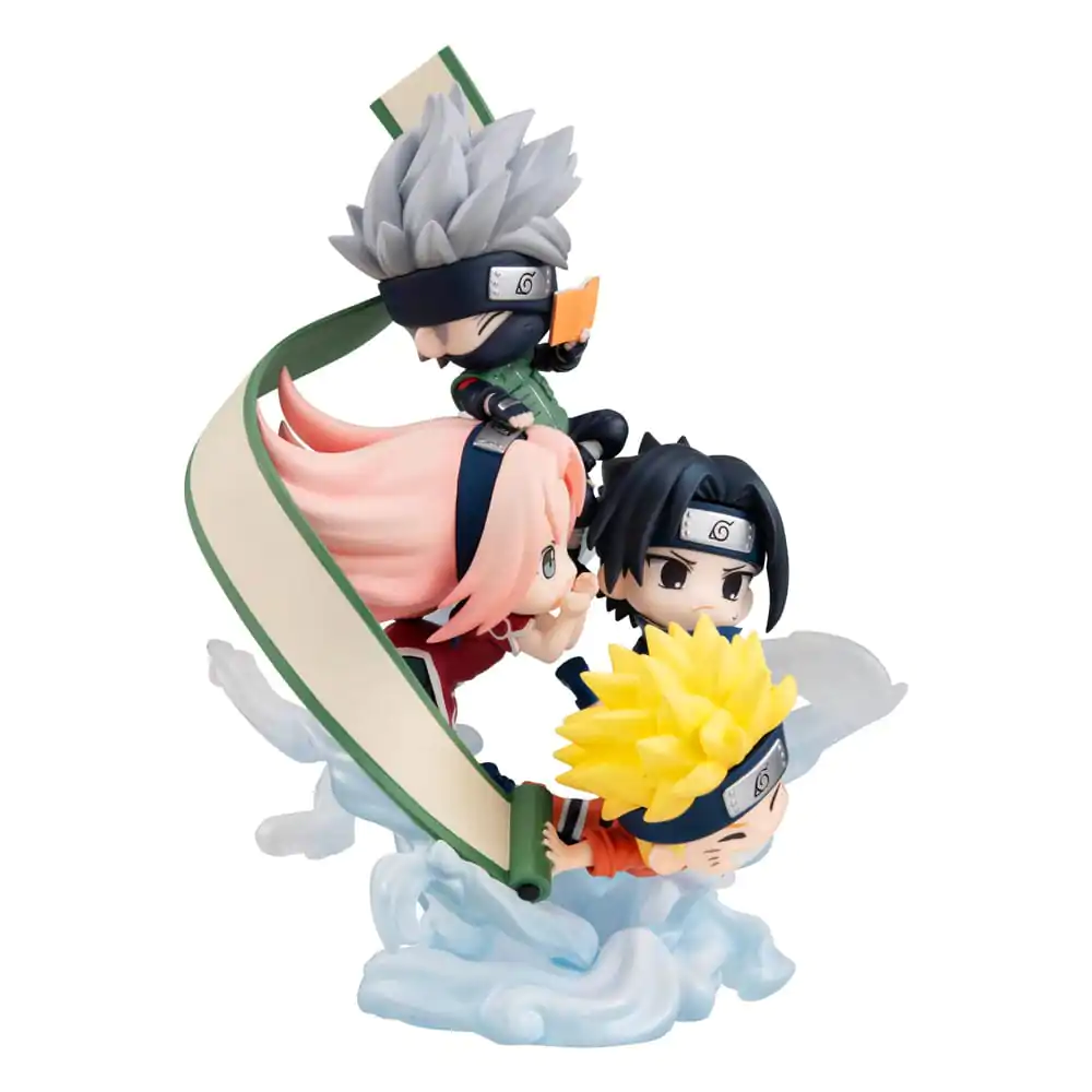 Naruto Shippuden FigUnity PVC Mini Statue Gather here, Team 7 13 cm product photo