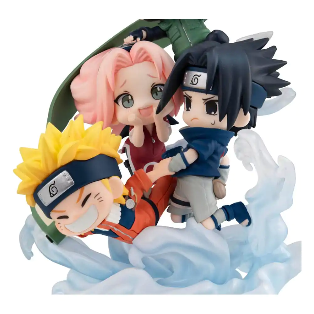 Naruto Shippuden FigUnity PVC Mini Statue Gather here, Team 7 13 cm product photo