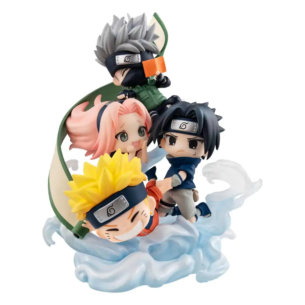 Naruto Shippuden FigUnity PVC Mini Statue Gather here, Team 7 13 cm product photo